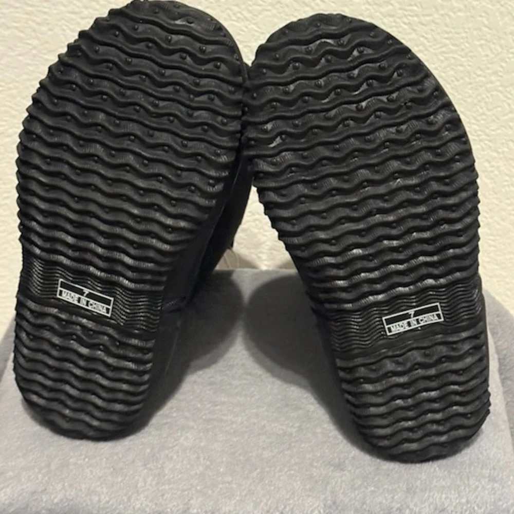 WFS Kids Black Boots